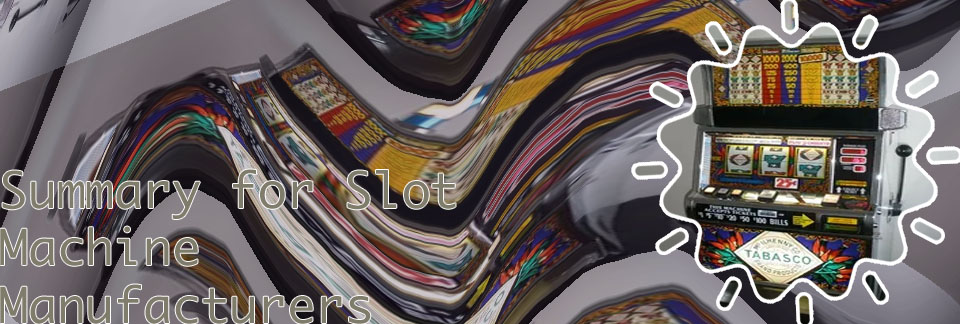 Slot machines for sale