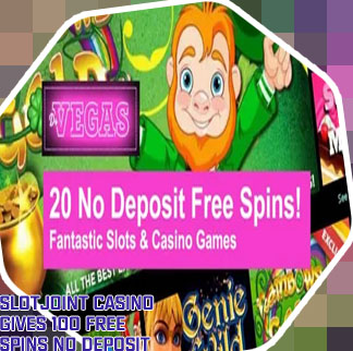 Slotjoint free spins no deposit