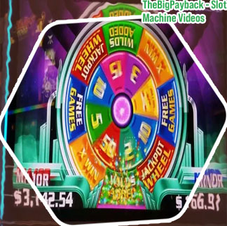 Super wheel slot machine