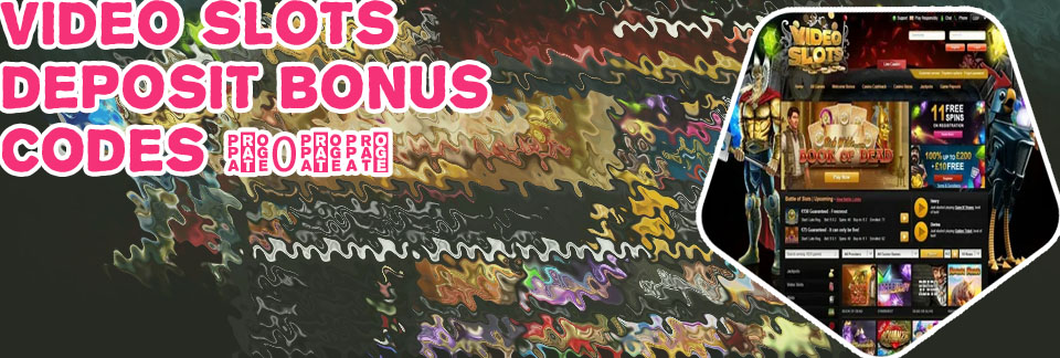 Videoslots no deposit bonus